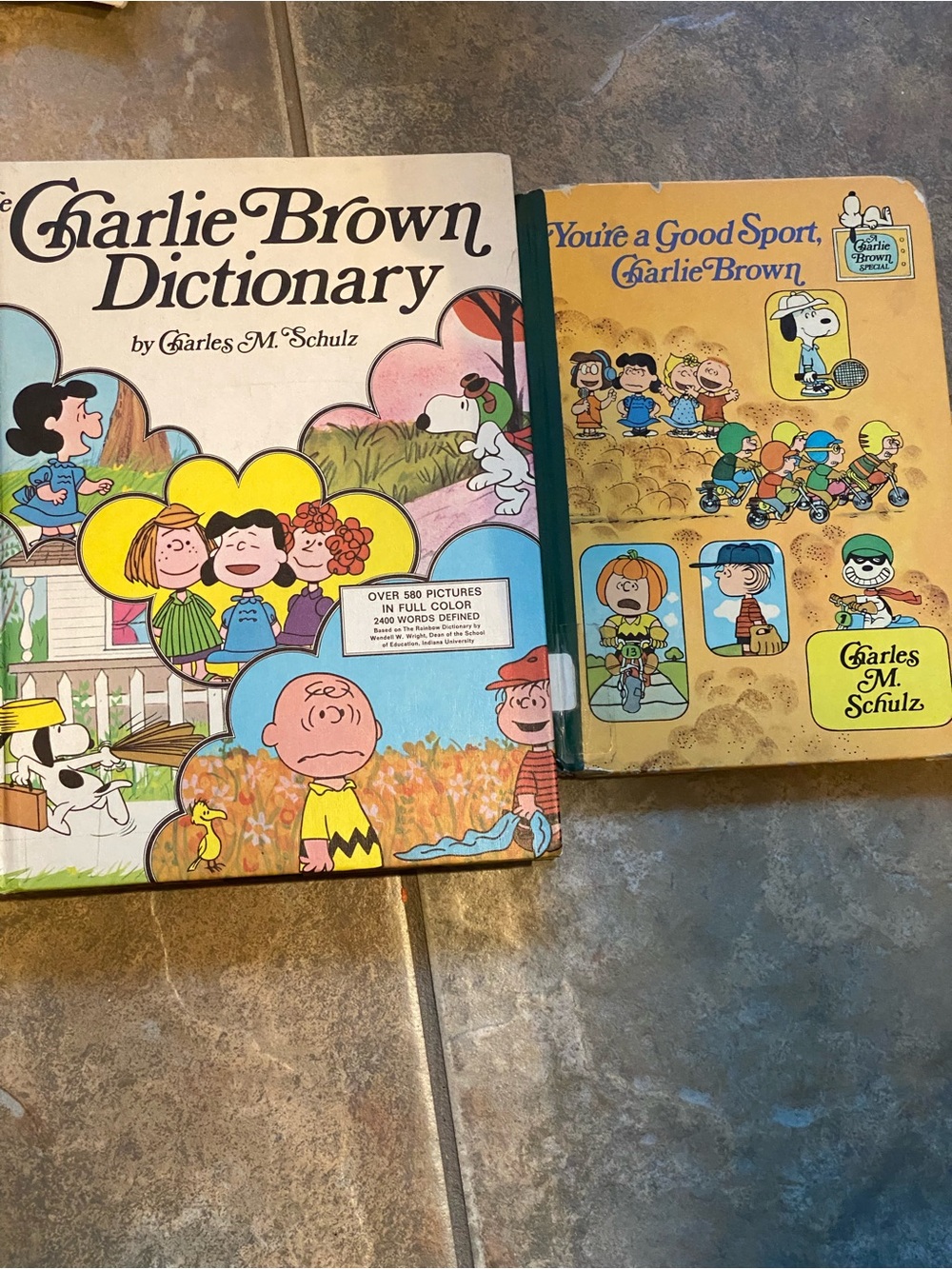 Two Peanuts Books by Charles Schulz